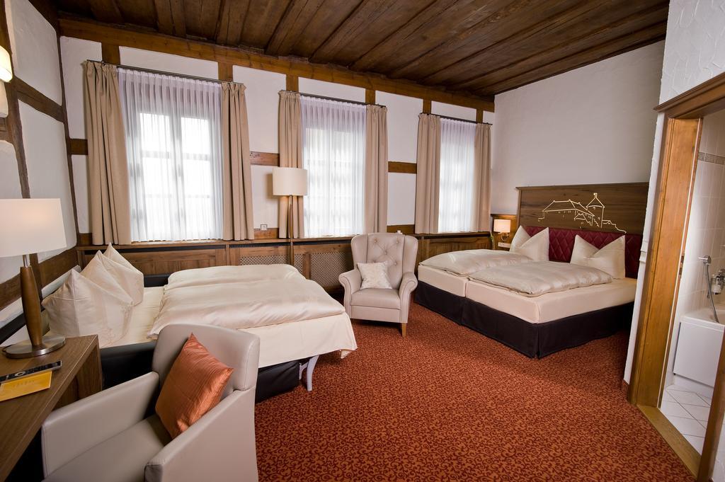 Burg Colmberg Hotel Oda fotoğraf
